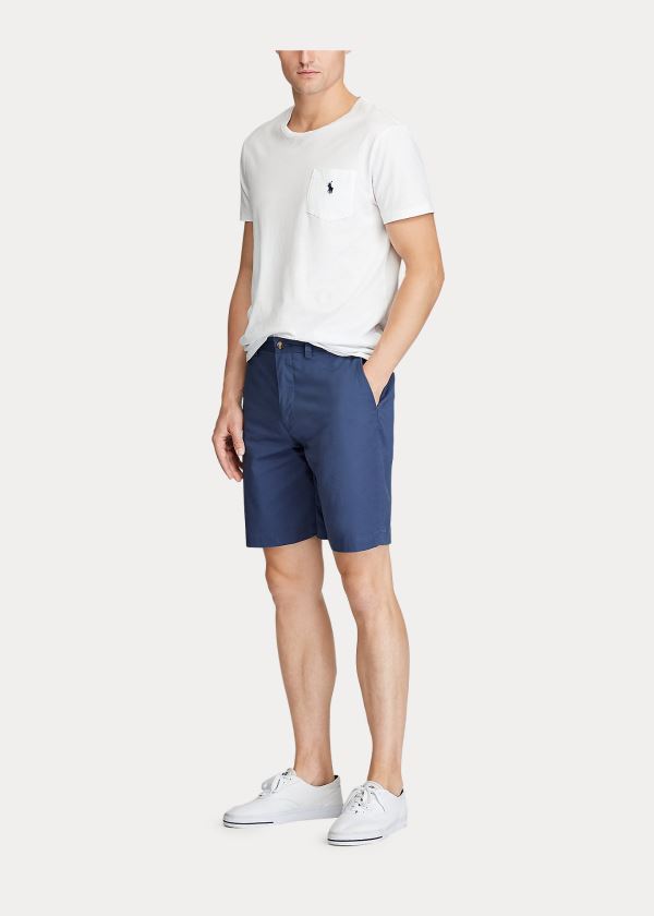 Calções Polo Ralph Lauren Stretch Classic Fit Homem 06357-SABG